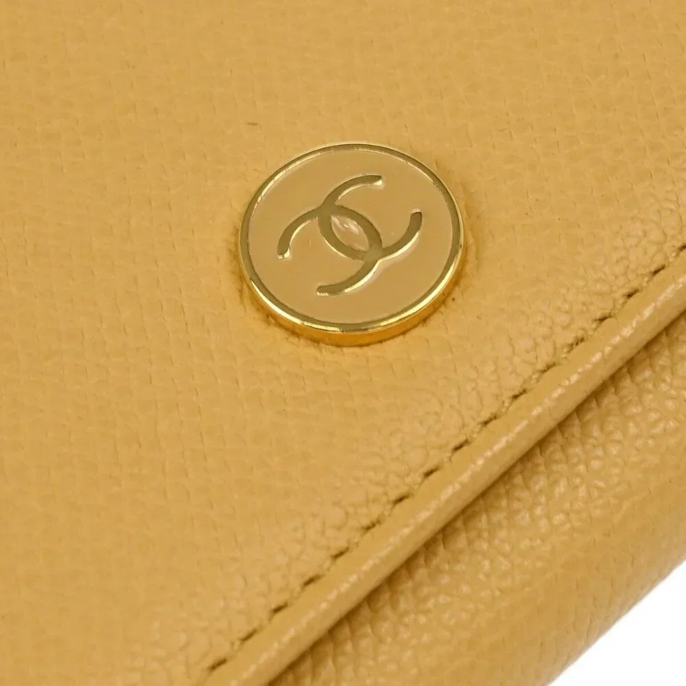 Chanel Beige Calfskin Six Hook Key Case Small Good